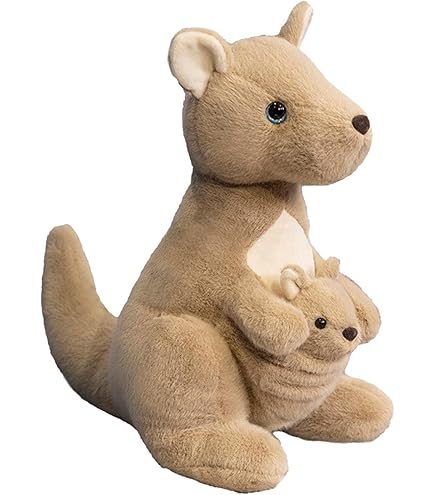 Amazon.co.jp: Aeisage カンガルーぬいぐるみ 5インチ ぬいぐるみ